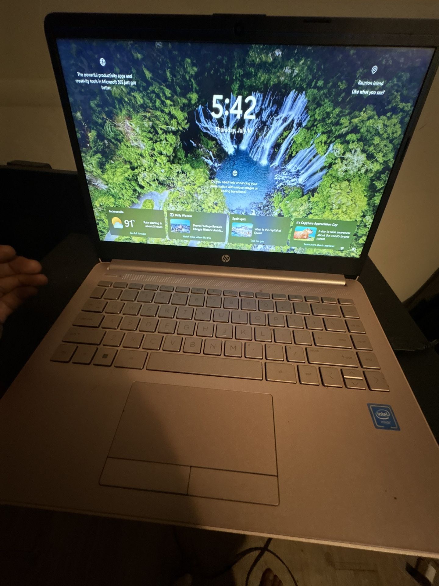 Champagne Hp Laptop