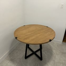 Round Dining Table- Fits 4 Chairs
