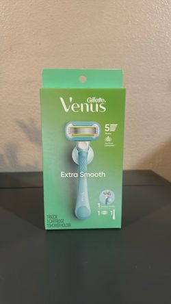 Gillette Venus Extra Smooth Razor 5 Blades 1 Shower Holder