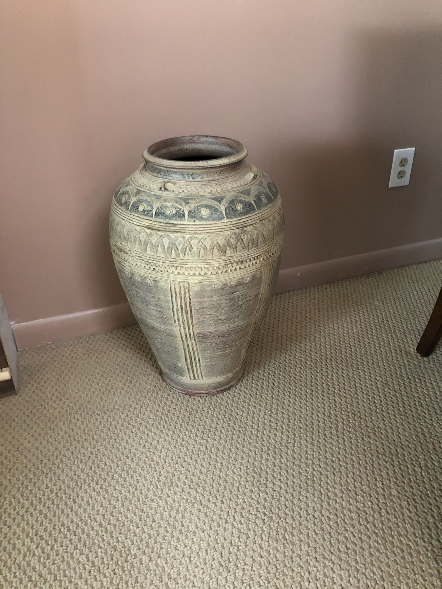 Large Clay Vase