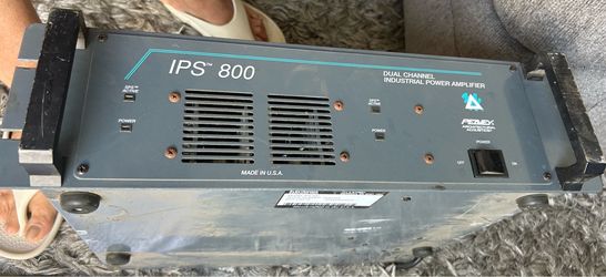 ips 800 dual channel industrial power amplifier OBO