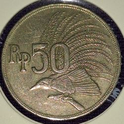 1971 Indonesia 50 Rupiah