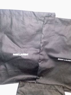 Saint Laurent Dust Bags Set of 3