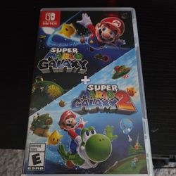 Super mario galaxy 1+2 CASE ONLY PICKUP ONLY