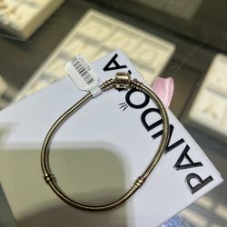 14KT 18.10GMS Pandora Yellow Gold Bracelet 
