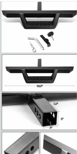 Hitch Step with 2" Hitch Receiver