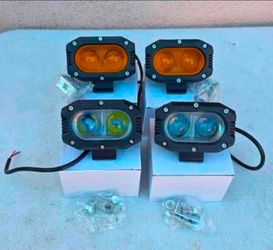 LED Light Pods Work Lights Luces Focos Niebla Neblina Offroad 4x4 Todo Terreno
Chevy Gmc Ford Toyota