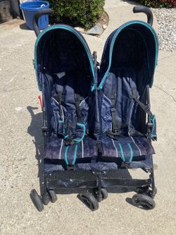 Delta child double stroller