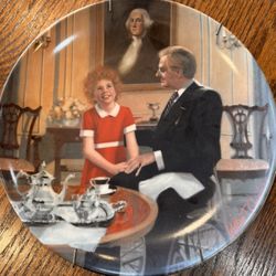 TOMORROW Plate - 1985 Annie Collection,  By William Chambers 
