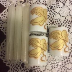 Miniature Angel Candle Set Of Three