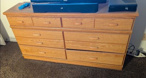 Wooden dresser