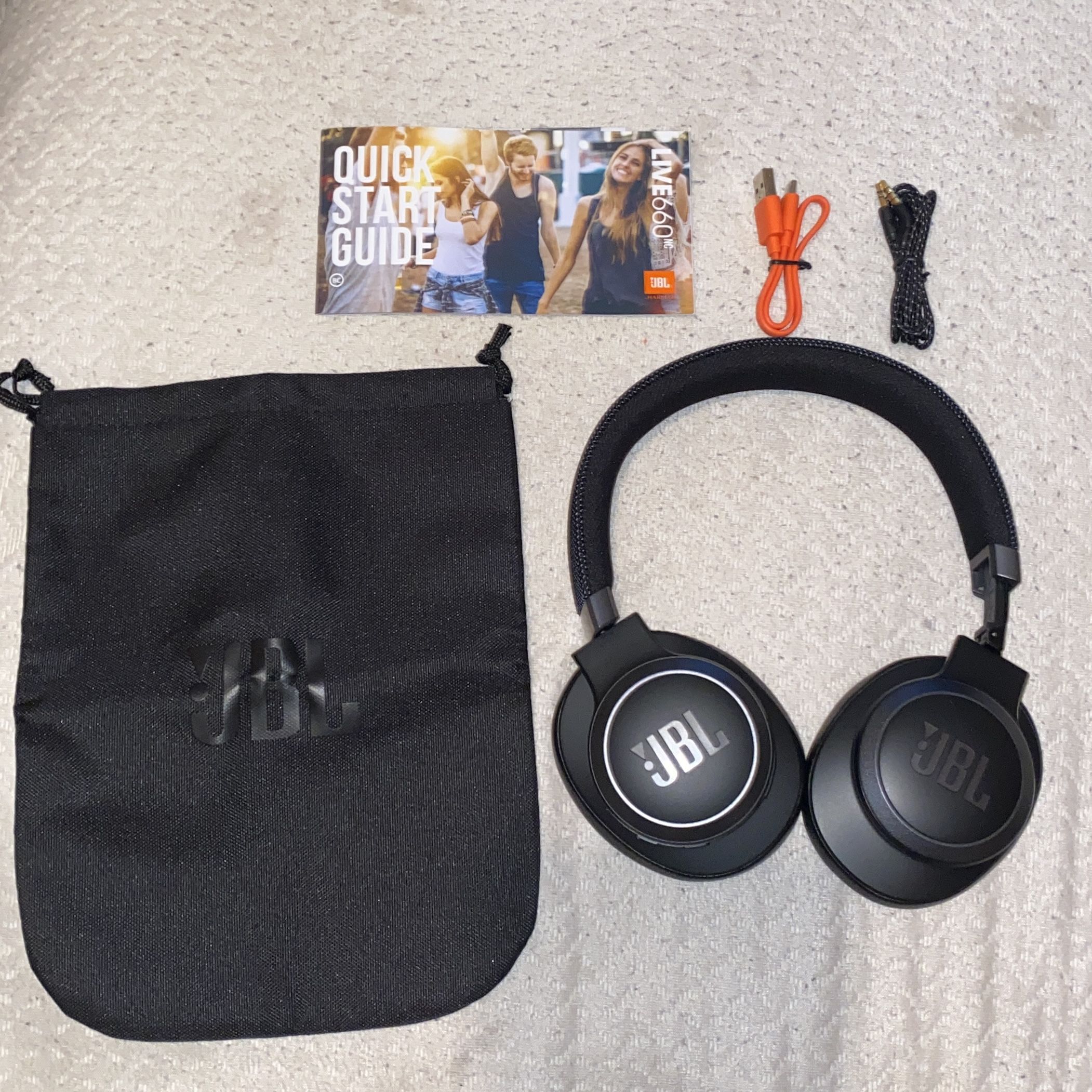 JBL Live 660NC Wireless Bluetooth Headphones