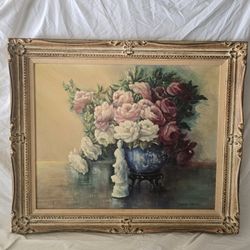 Nice  original oil painting on canvas signed