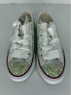 Custom Rhinestone sneakers