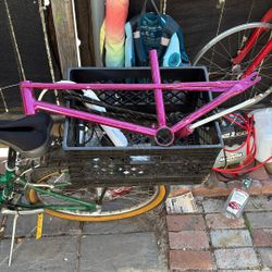 Pink Bike Frame 