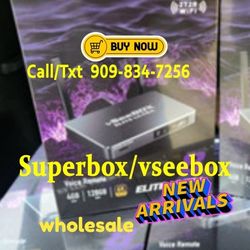 VSEEBOX ELITE ULTRA VSEE BOX 1 YEAR WARRANTY NEW ARRIVAL 2025 SUPERBOX S6 MAX ULTRA PRO !!!!!