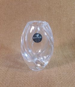 Stephens Small Crystal Vase