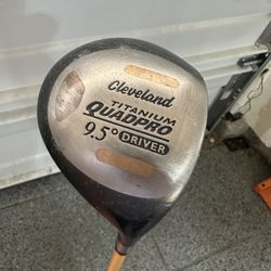 Cleveland Golf Driver titanium QuadPro 9.5° ProForce 65 Gold stiff 