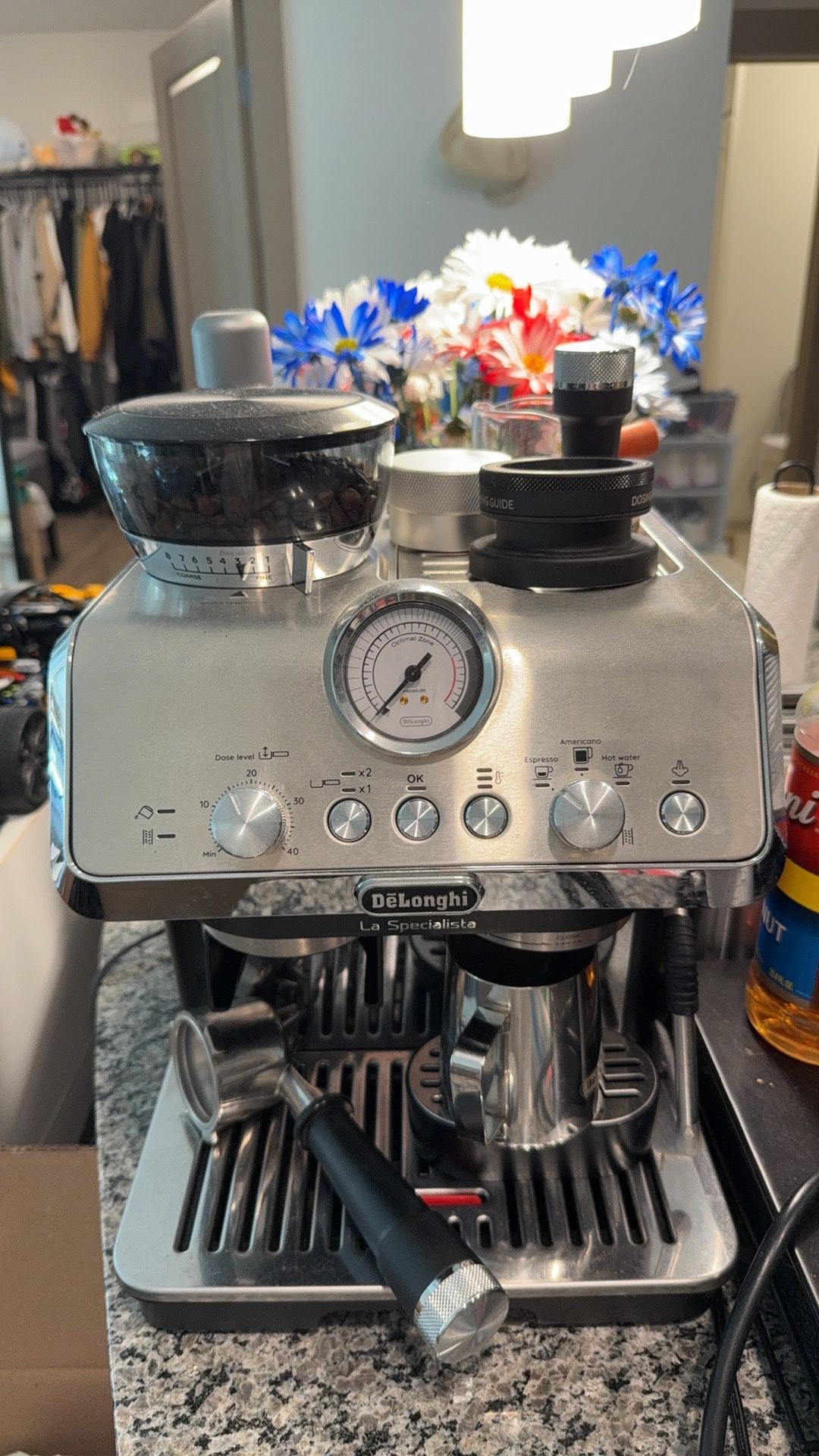 Italian coffee machine
