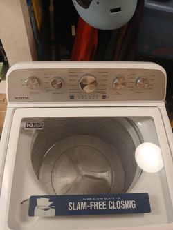 brand new maytag washer