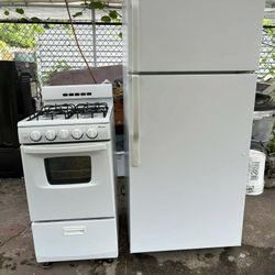 Refrijerador 28 Pulgadas Y Estyfa 20 Pulgadas De Gas 