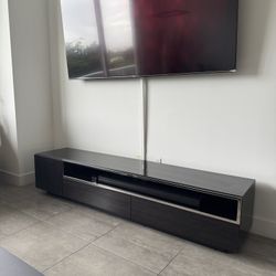 Vancouver Dark Tone 86" Tv Stand