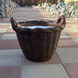 New Flower Pots Made Out Of Cement Perfect Gift 