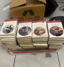Novelas románticas de bolsillo años 90 Harlequin