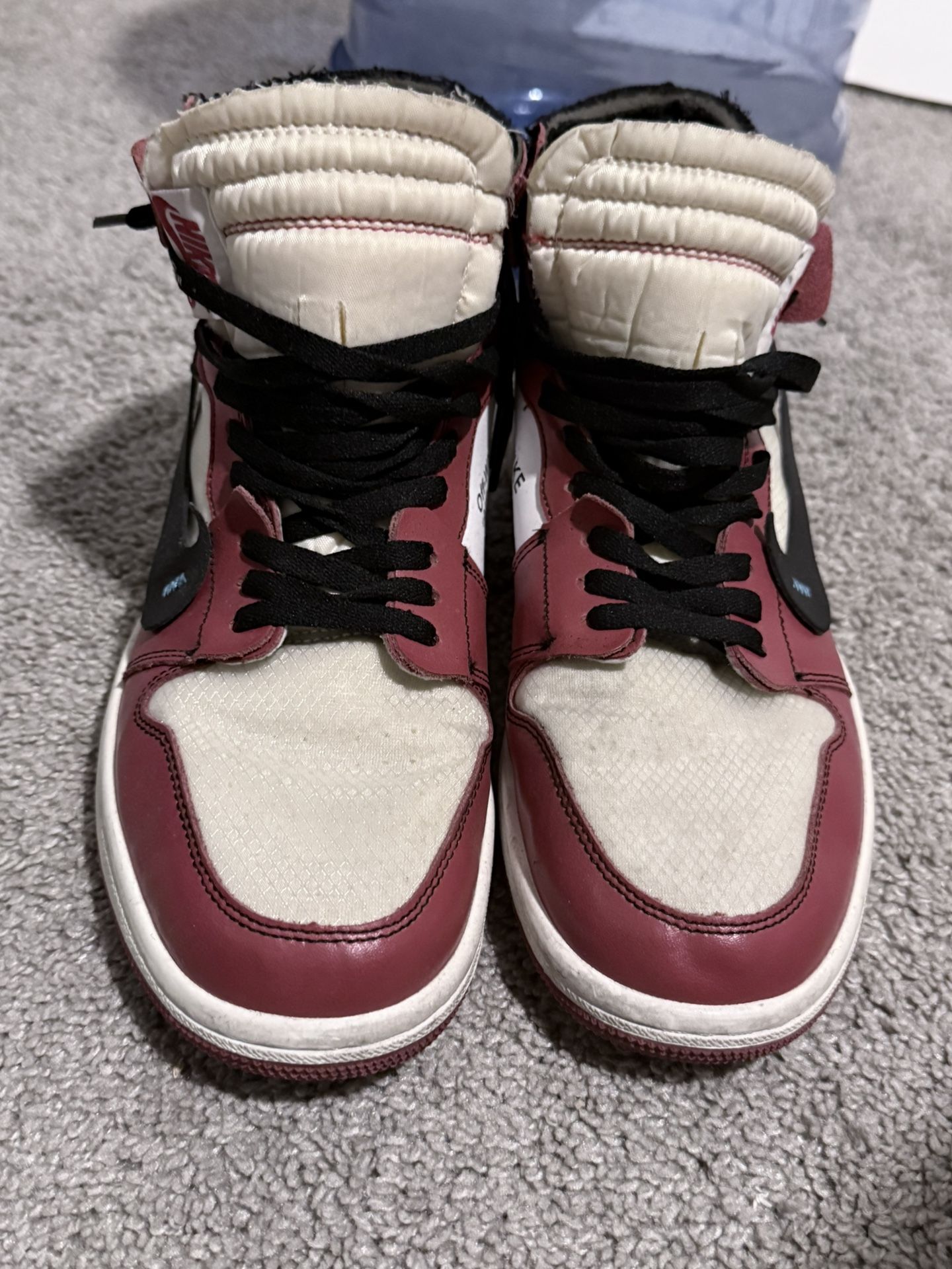 Used 9.5 Jordan 1 Off White “Chicago”