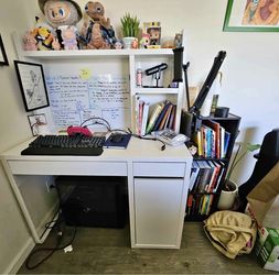 Ikea Desk with Hutch