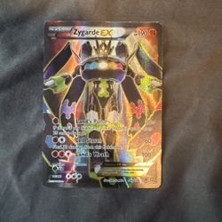 Pokémon TCG Zygarde EX Full Art Alternate Art Promo 54a/124