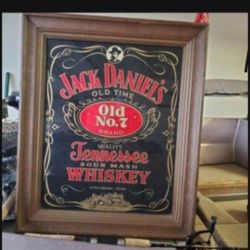 Jack Daniel's Old Time Glass Picture Frame