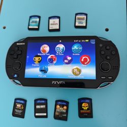 PS Vita + 7 games
