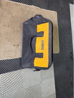 DeWalt 4 Ah battery and 22” bag
