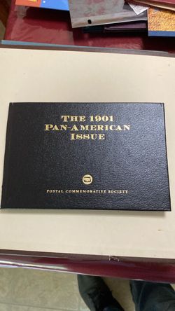 1901 Pan American Issue Stamp Set