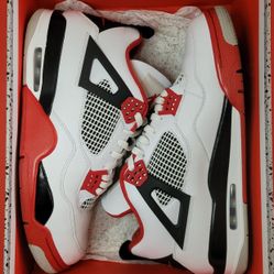Jordan 4 Fire Red 
