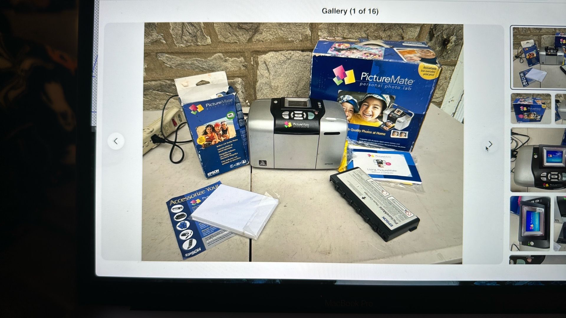 Epson B351A Picture Mate Deluxe 500 Photo Printer