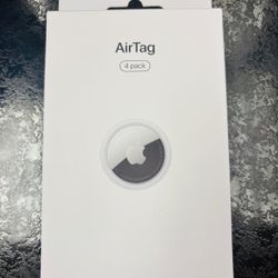 Apple AirTag 4 Pack New Sealed In Box 