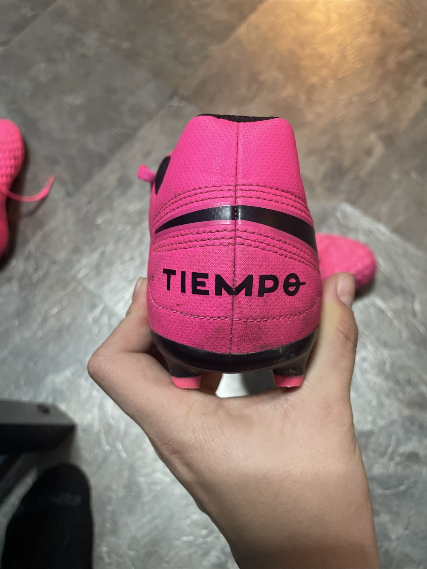Nike Kids Pink Tiempo