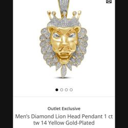 Diamond Pendant Set In Gold