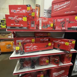 Milwaukee Tools *PRICES VARY*