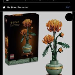 LEGO® Botanical Collection Chrysanthemum 18+ | #10368 | 278 pieces Year: 2024