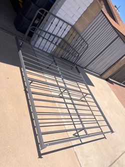 King size bed headboard and frame