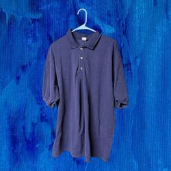 Men's Blue Polo Shirt 