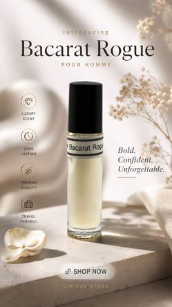 Baccarat Rouge 540 with pheromones – Viral Luxury Perfume