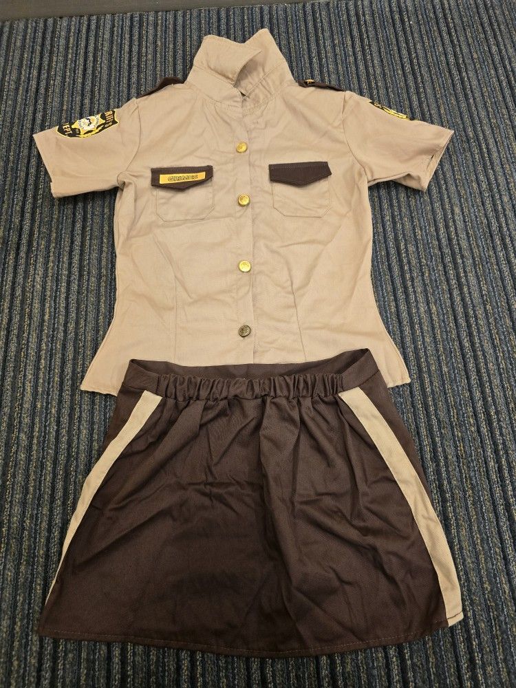 Walking Dead Sassy Rick Grimes Womens Small Costume 4/6