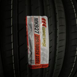 295 30 24 New Set Of Tires