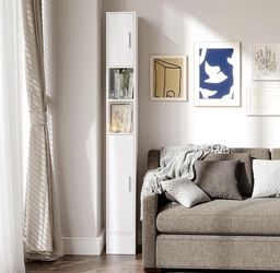 Brand New Narrow Bathroom Storage Cabinet 