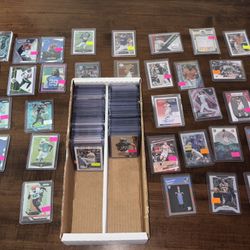 NBA, NFL, MLB Rookie, Auto And Jersey Card Lot 