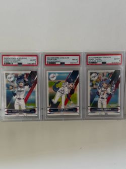 2024 Dodgers x Hololive PSA 8 set
